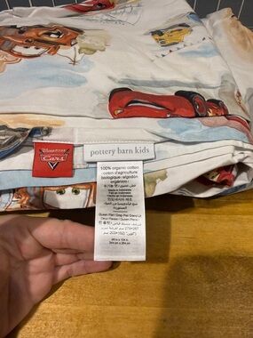 Pottery Barn Kids Disney Cars Queen Bedding